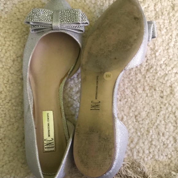 I.N.C flats shimmery gray color! - Picture 3 of 3